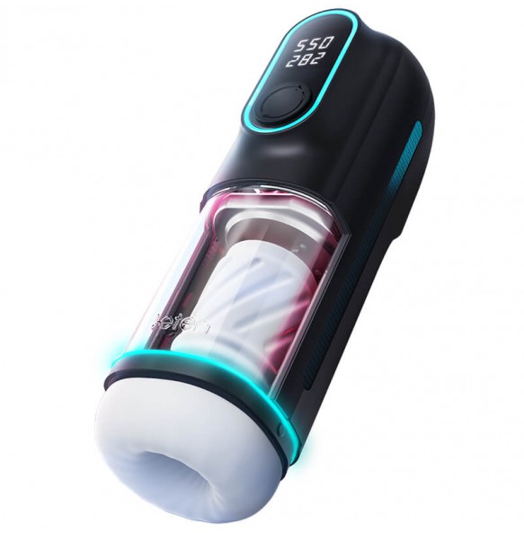 HK LETEN - Turbo Black Hole Masturbator Standard Edition (Chargeable - Black)